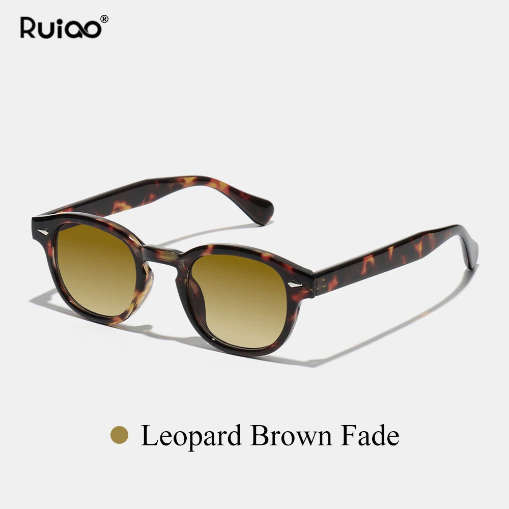 Retro Round Sunglasses | Unisex | UV400 Designer Eyewear | Small Frame Vintage Shades | Steven & Levon