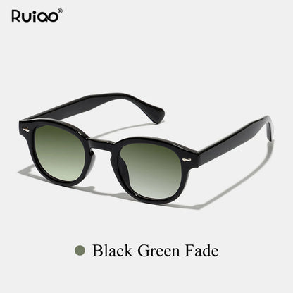 Retro Round Sunglasses | Unisex | UV400 Designer Eyewear | Small Frame Vintage Shades | Steven & Levon