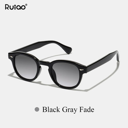 Retro Round Sunglasses | Unisex | UV400 Designer Eyewear | Small Frame Vintage Shades | Steven & Levon