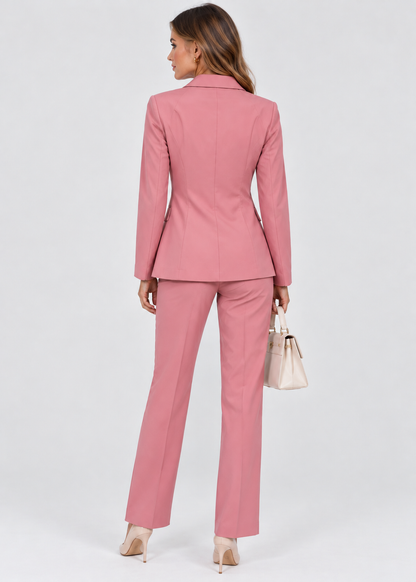 Women's Tailored Blazer & Trouser Set | Smart Casual Two-Piece Outfit | Steven & Levon