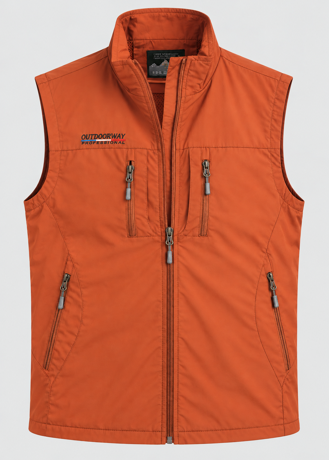 Men's Breathable Cargo Bodywarmer Vest | Utility Gilet | Multi-Pocket | Lightweight | Steven & Levon