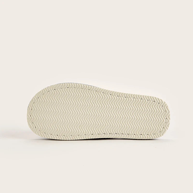 Men's Hemp Slippers | Open Toe | Breathable EVA Sole | Indoor House Slippers | Steven & Levon