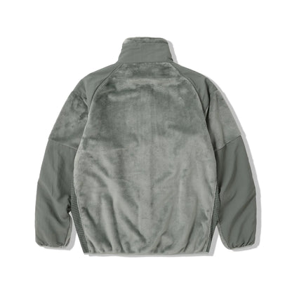 Men's Fleece Softshell Jacket | Full Zip | Stand Collar | Geometric Pattern | Steven & Levon