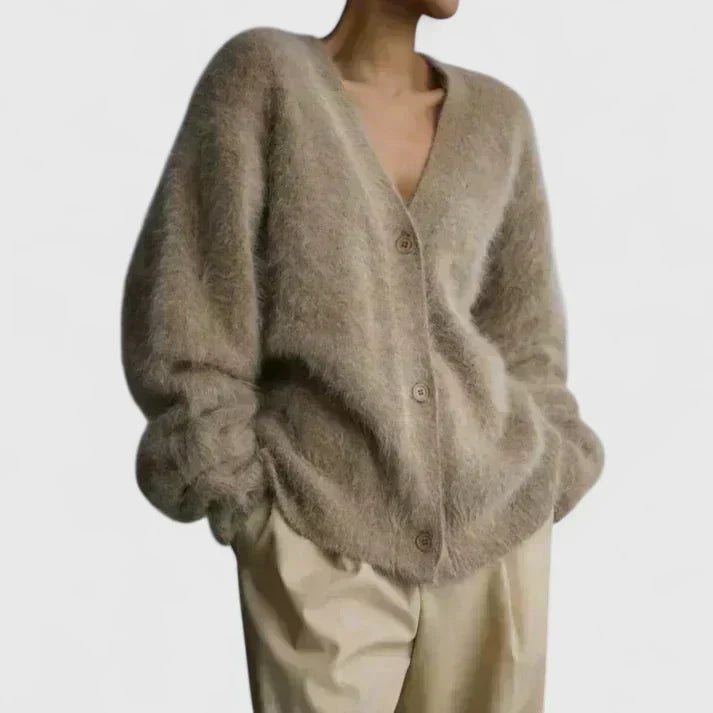 Women's Open Front Cardigan | Soft Relaxed Fit | Cozy Layering Sweater | Steven & Levon