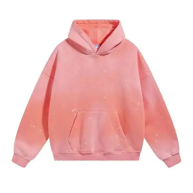 Washed Hoodie and Sweatpants | Elastic Waist Pocket Two Piece Set | Steven & Levon