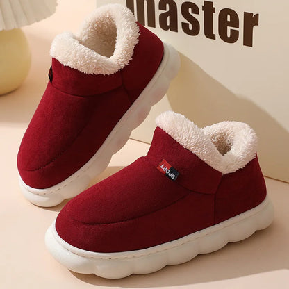 Men's Faux Fur Slipper Boots | Plush Lining | Non Slip Rubber Sole | Indoor Shoes | Steven & Levon