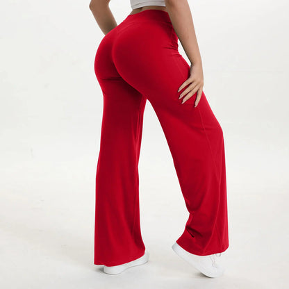 Women's Mid Waist Yoga Leggings | Full Length Stretch Fit | Elastic Waistband | Steven & Levon