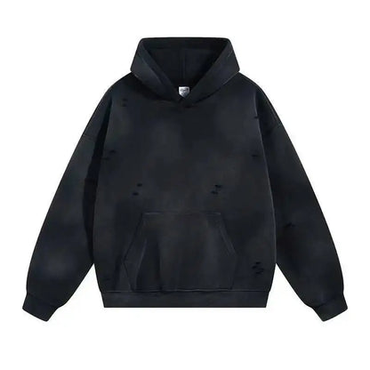 Washed Hoodie and Sweatpants | Elastic Waist Pocket Two Piece Set | Steven & Levon