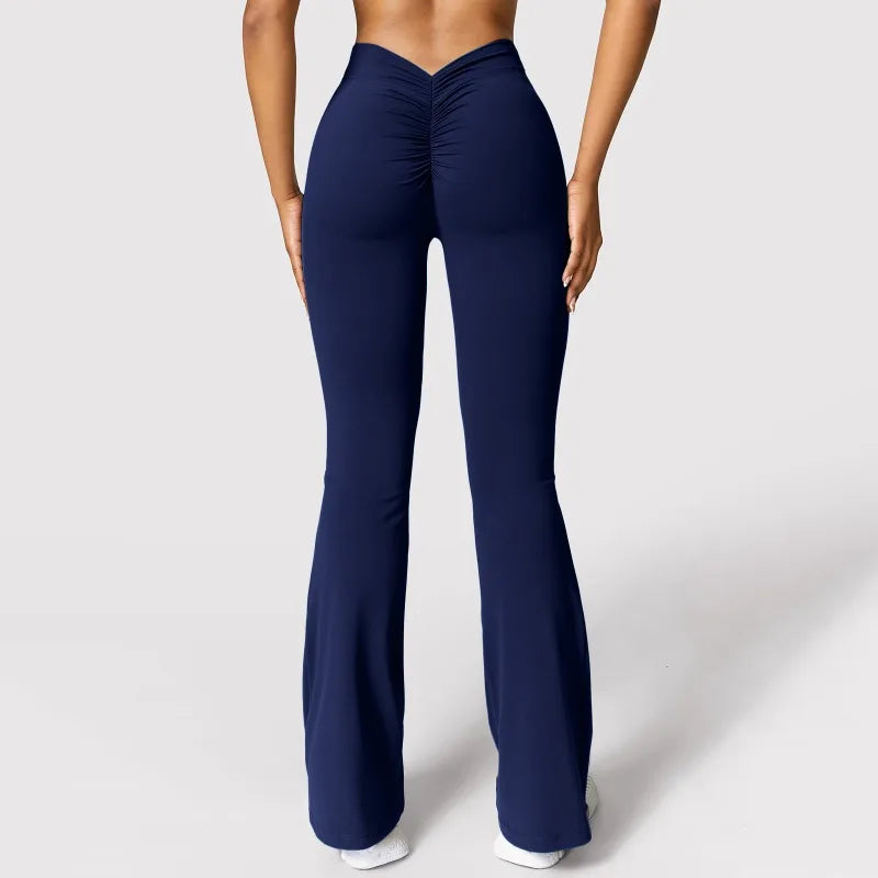 Women's High Waisted Gym Leggings | Push Up Lift Fit | Ankle Length Stretchy Design | Steven & Levon