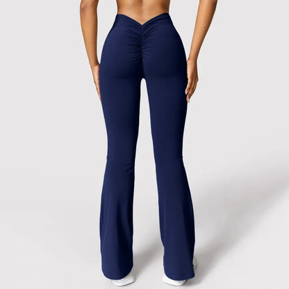 Women's High Waisted Gym Leggings | Push Up Lift Fit | Ankle Length Stretchy Design | Steven & Levon