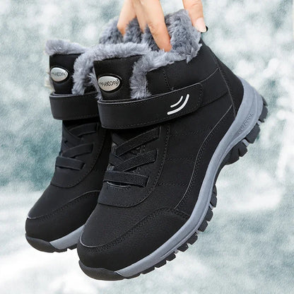 Women's Waterproof Snow Boots | Platform Ankle Boots | Plush Lined Winter Shoes | Steven & Levon