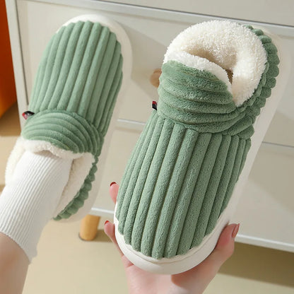 Men's Faux Fur Slipper Boots | Plush Lining | Non Slip Rubber Sole | Indoor Shoes | Steven & Levon