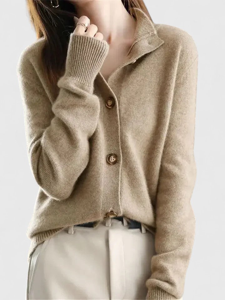 Chic Knit Cardigan | Women | Button Front | Soft Knit | Versatile Everyday Style | Steven & Levon