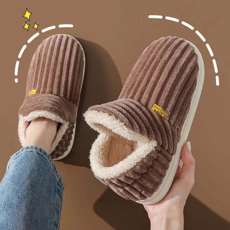 Men's Faux Fur Slipper Boots | Plush Lining | Non Slip Rubber Sole | Indoor Shoes | Steven & Levon