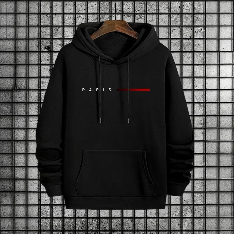 Printed Hoodie and Sweatpants | Men's Tracksuit | Pocket Sports Two Piece Set | Steven & Levon