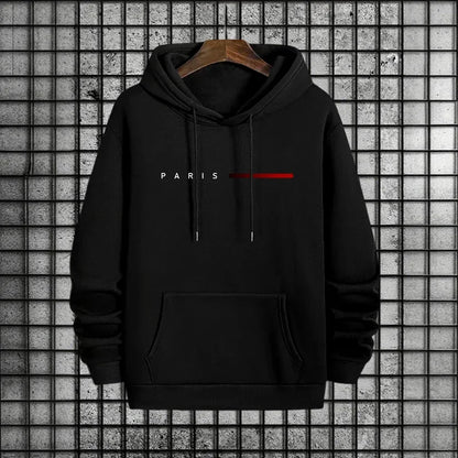 Printed Hoodie and Sweatpants | Men's Tracksuit | Pocket Sports Two Piece Set | Steven & Levon