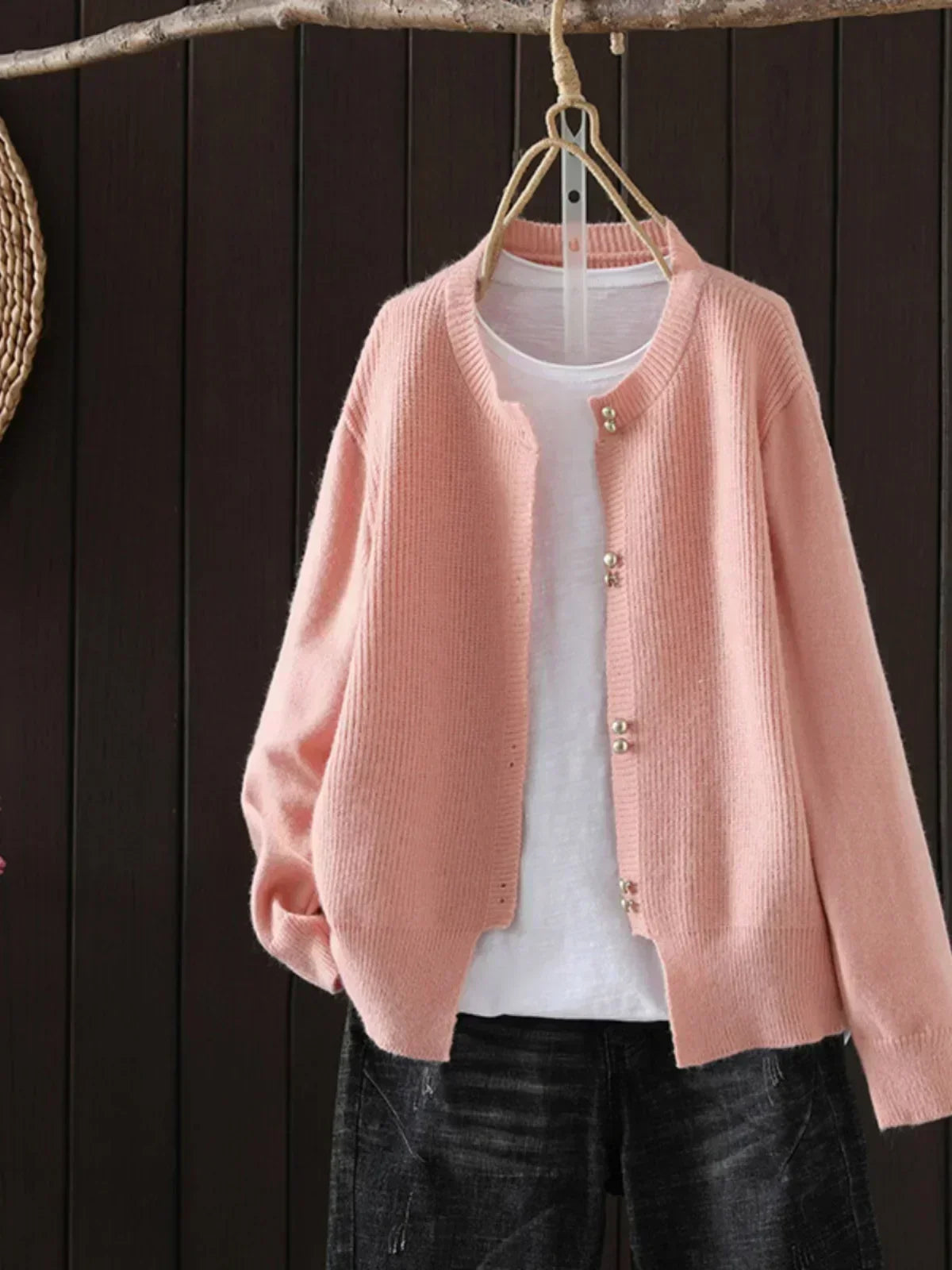 Everyday Knit Cardigan | Women | Button Front | Soft Knit | Comfortable Casual Layering | Steven & Levon