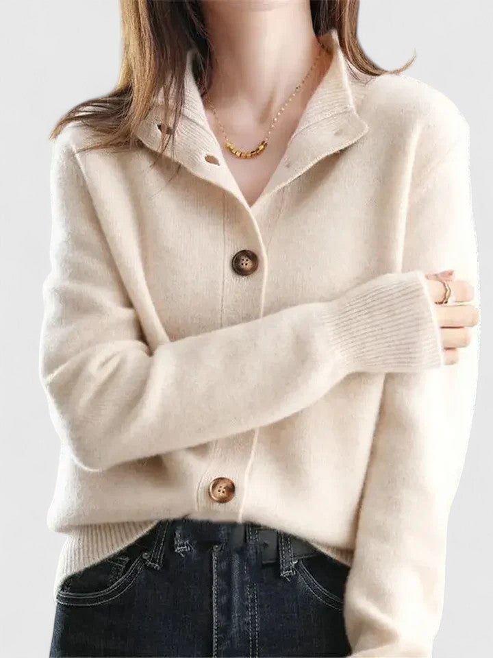 Chic Knit Cardigan | Women | Button Front | Soft Knit | Versatile Everyday Style | Steven & Levon