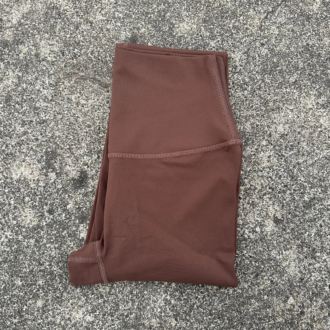 Women's High Waisted Yoga Leggings | Seamless Knit | Back Waist Pocket | Steven & Levon
