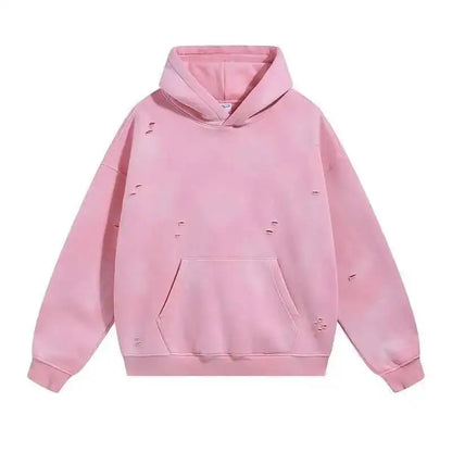 Washed Hoodie and Sweatpants | Elastic Waist Pocket Two Piece Set | Steven & Levon