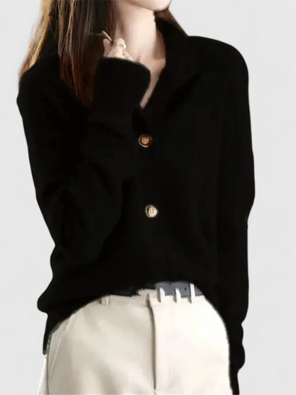 Chic Knit Cardigan | Women | Button Front | Soft Knit | Versatile Everyday Style | Steven & Levon