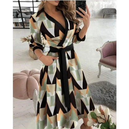Women's Belted Blazer Dress | Collared Wrap Dress | Steven & Levon