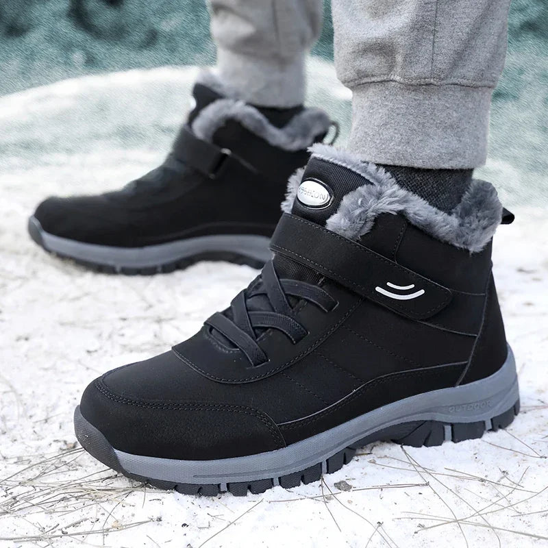 Women's Waterproof Snow Boots | Platform Ankle Boots | Plush Lined Winter Shoes | Steven & Levon