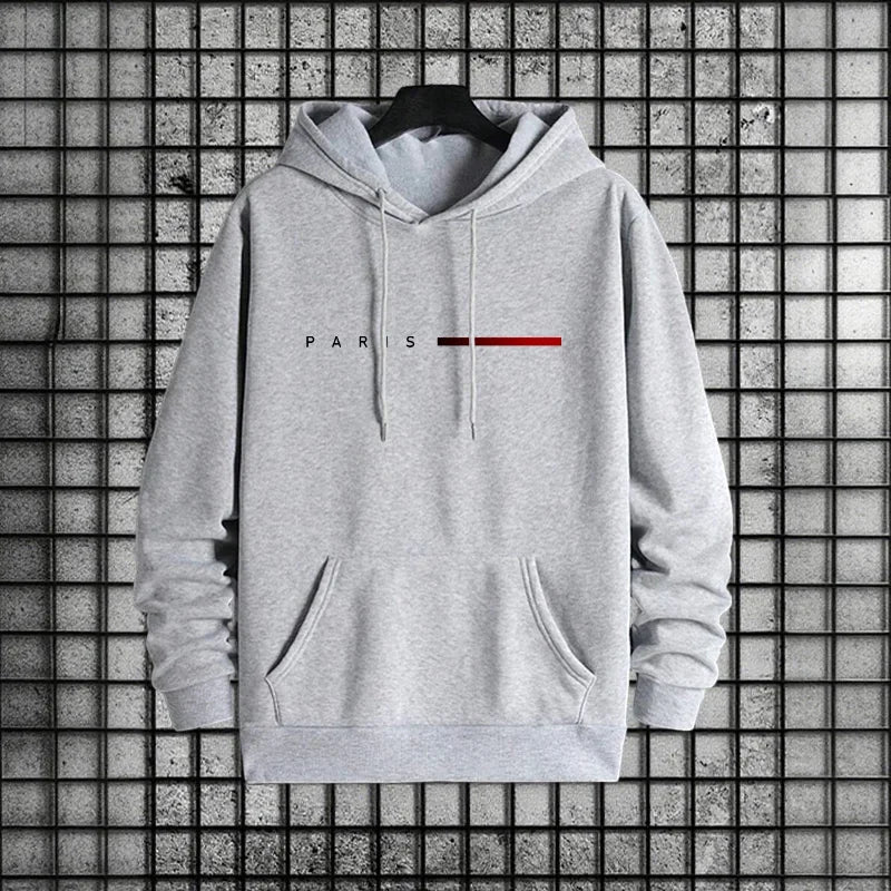 Printed Hoodie and Sweatpants | Men's Tracksuit | Pocket Sports Two Piece Set | Steven & Levon