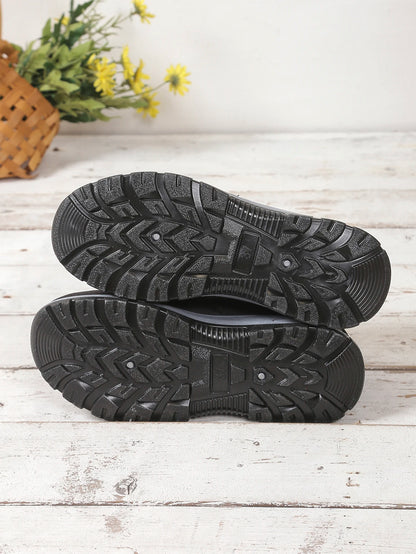 Women's Snow Boots | Slip On Ankle Boots | Plush Lined Warm Winter Shoes | Steven & Levon