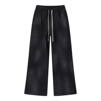 Washed Hoodie and Sweatpants | Elastic Waist Pocket Two Piece Set | Steven & Levon