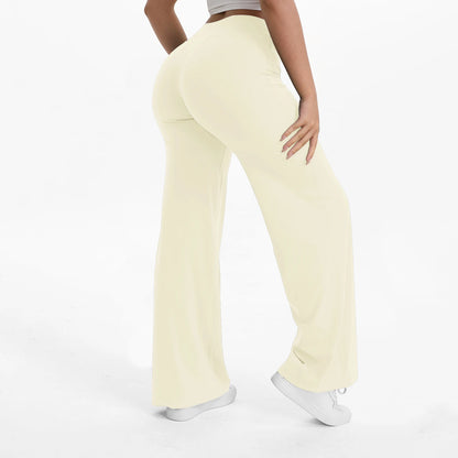 Women's Mid Waist Yoga Leggings | Full Length Stretch Fit | Elastic Waistband | Steven & Levon
