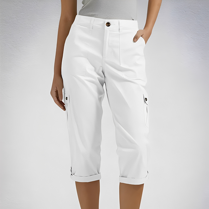 Women's Trousers | Loose Fit Pants | Modern Relaxed Style | Smart Casual Wear | Steven & Levon