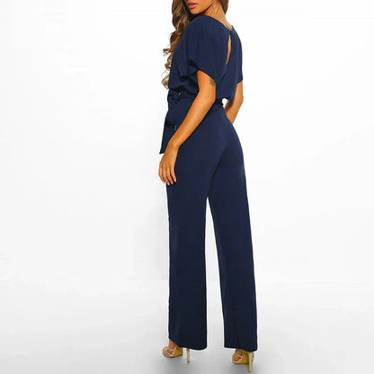 Elegant Slim Waist Jumpsuit | Women | Tailored Fit | Stylish Formal & Casual Wear | Steven & Levon