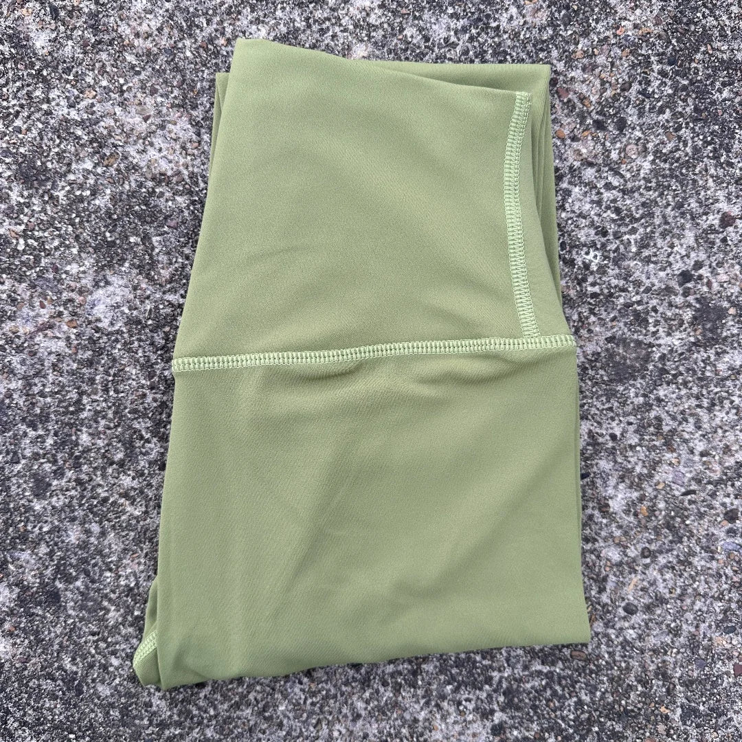 Women's High Waisted Yoga Leggings | Seamless Knit | Back Waist Pocket | Steven & Levon