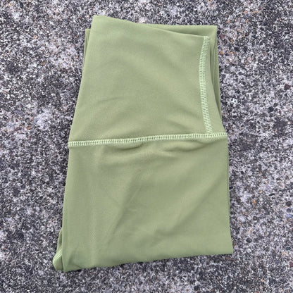 Women's High Waisted Yoga Leggings | Seamless Knit | Back Waist Pocket | Steven & Levon