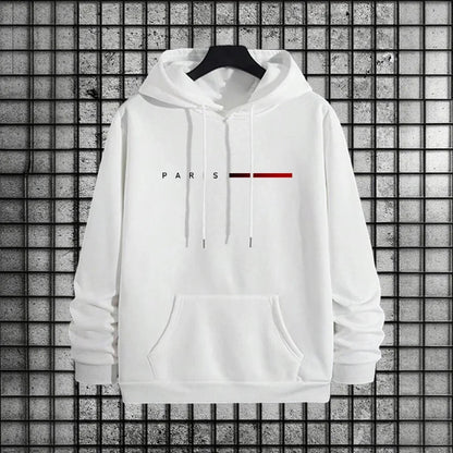Printed Hoodie and Sweatpants | Men's Tracksuit | Pocket Sports Two Piece Set | Steven & Levon