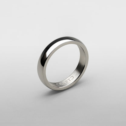 Round Band Ring | Gold, Silver or Black | Unisex | Stainless Steel | Minimalist Style | Steven & Levon