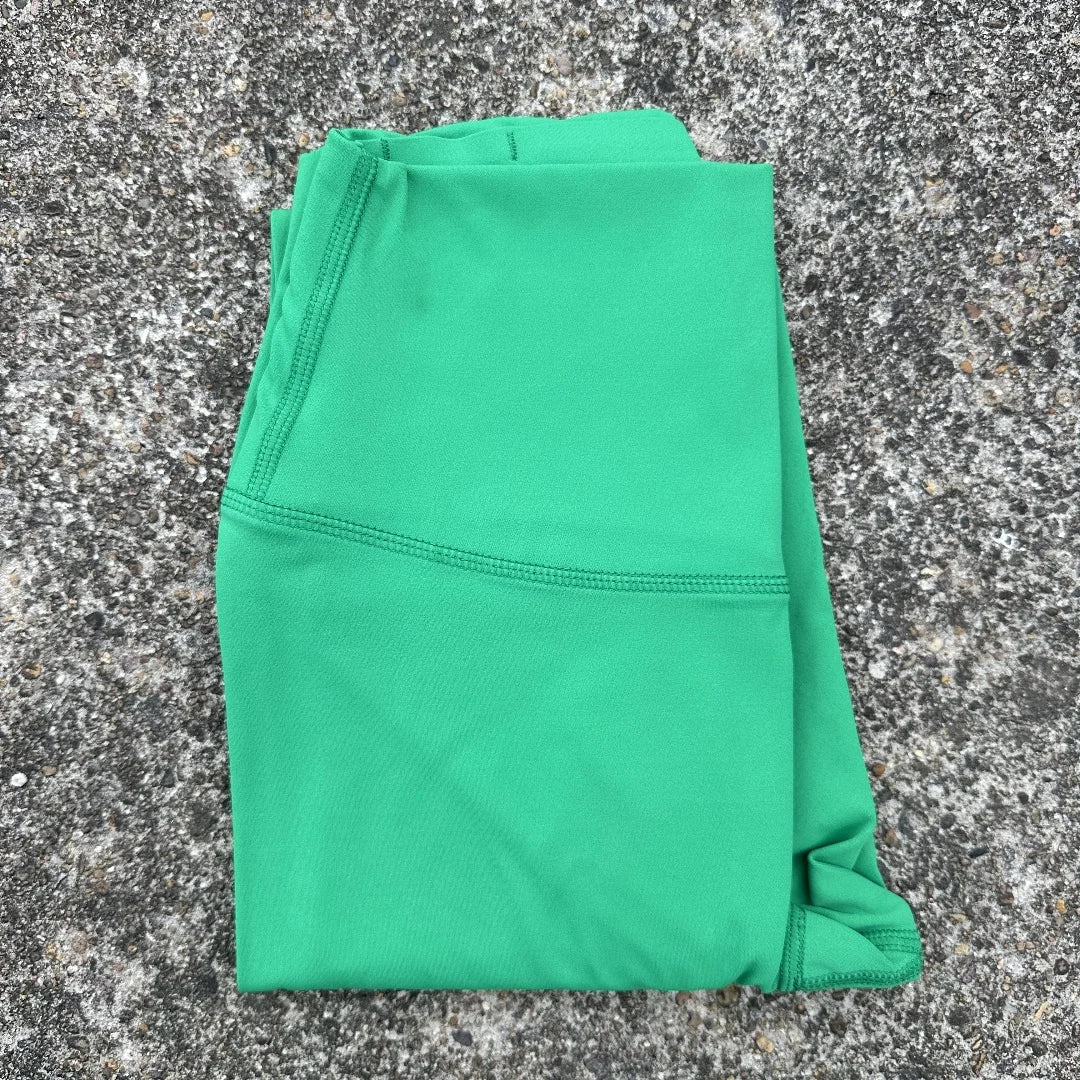 Women's High Waisted Yoga Leggings | Seamless Knit | Back Waist Pocket | Steven & Levon