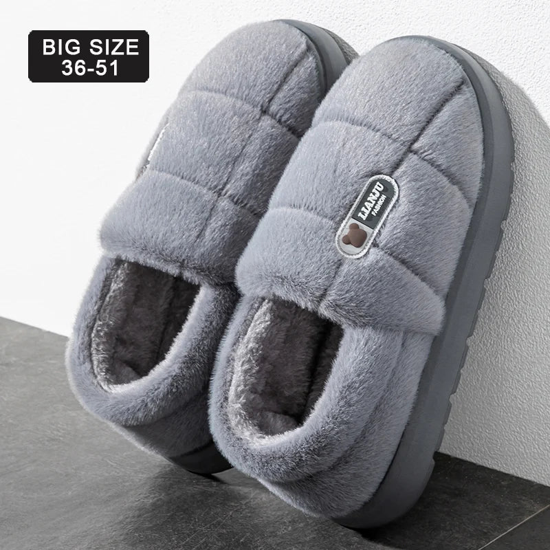 Men's Cotton Slippers | Plush Insole | Non Slip EVA Sole | Wrap Heel | Steven & Levon
