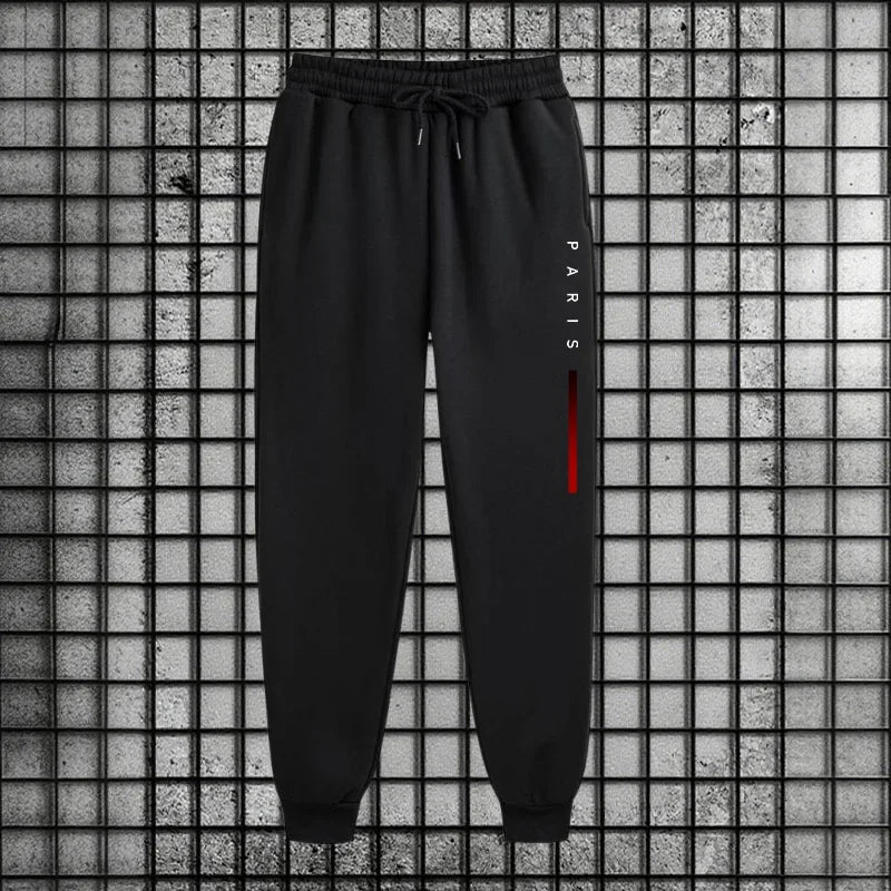 Printed Hoodie and Sweatpants | Men's Tracksuit | Pocket Sports Two Piece Set | Steven & Levon
