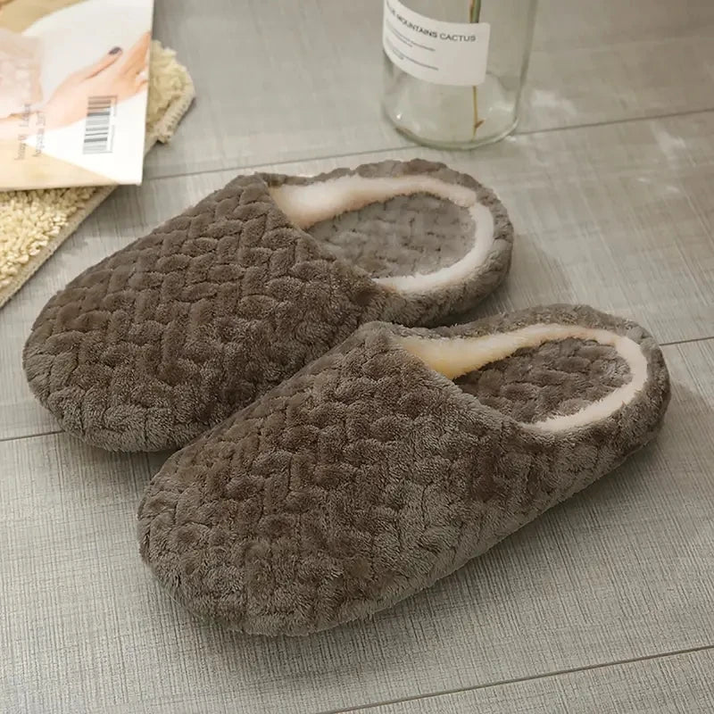 Unisex Indoor Slippers | Plush Lining | Lightweight EVA Sole | Flat Heel | Steven & Levon