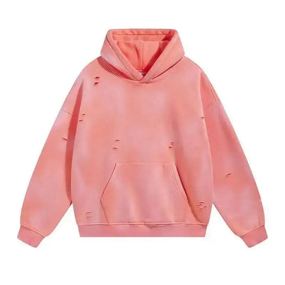 Washed Hoodie and Sweatpants | Elastic Waist Pocket Two Piece Set | Steven & Levon