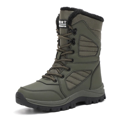 Women's Waterproof Snow Boots | Lace Up Ankle Boots | Plush Lined Winter Shoes | Steven & Levon