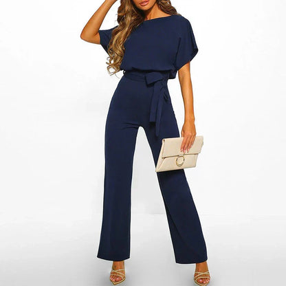 Elegant Slim Waist Jumpsuit | Women | Tailored Fit | Stylish Formal & Casual Wear | Steven & Levon