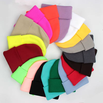 Unisex Beanie | Warm Wool Blend Cuffed Knitted Hat for Autumn Winter Outdoor Wear | Steven & Levon