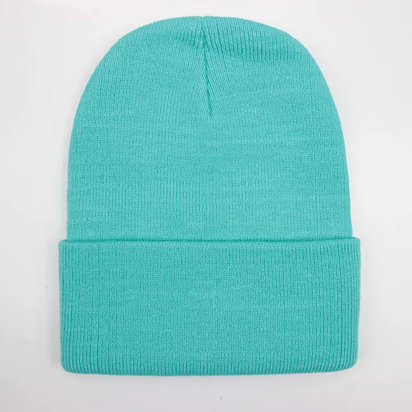Unisex Beanie | Warm Wool Blend Cuffed Knitted Hat for Autumn Winter Outdoor Wear | Steven & Levon