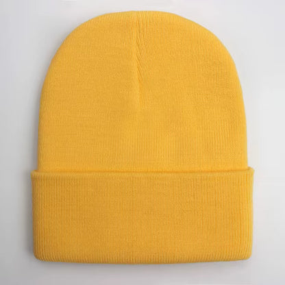 Unisex Beanie | Warm Wool Blend Cuffed Knitted Hat for Autumn Winter Outdoor Wear | Steven & Levon