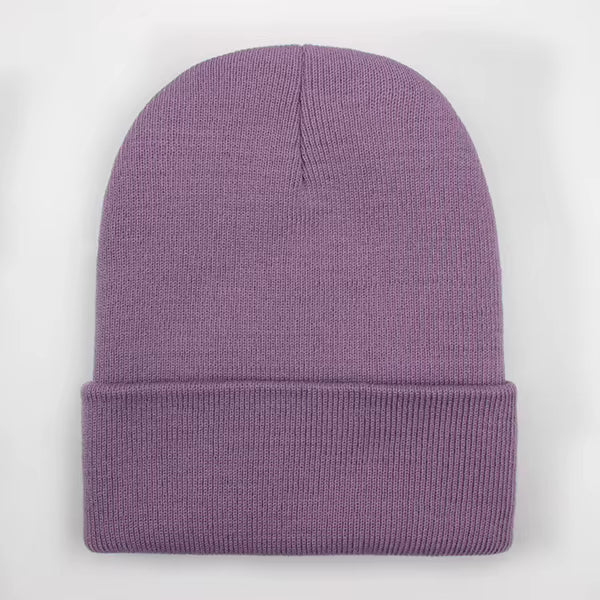 Unisex Beanie | Warm Wool Blend Cuffed Knitted Hat for Autumn Winter Outdoor Wear | Steven & Levon