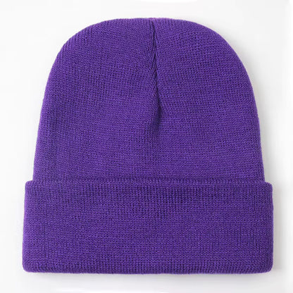 Unisex Beanie | Warm Wool Blend Cuffed Knitted Hat for Autumn Winter Outdoor Wear | Steven & Levon
