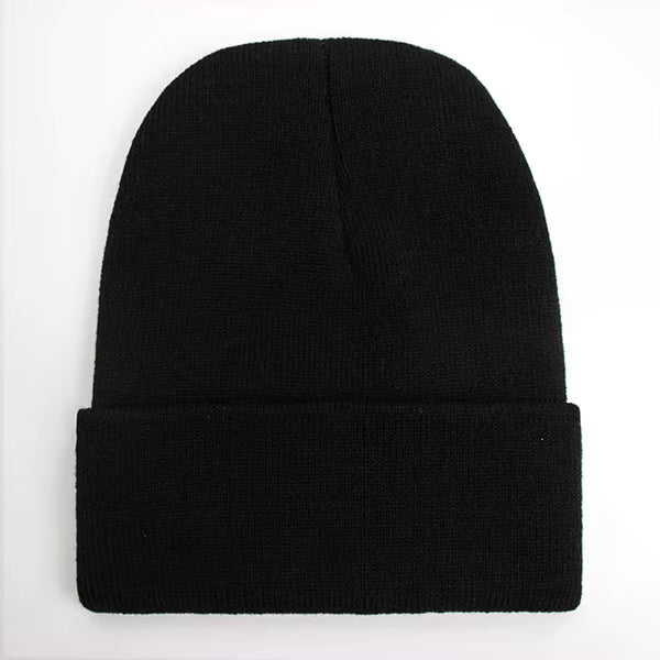 Unisex Beanie | Warm Wool Blend Cuffed Knitted Hat for Autumn Winter Outdoor Wear | Steven & Levon